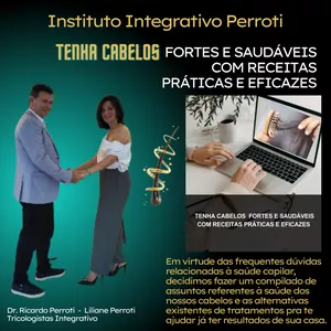 Imagem de capa para o Ebook TENHA CABELOS  FORTES E SAUDÁVEIS COM RECEITAS PRÁTICAS E EFICAZES