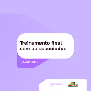 Imagem de capa para o Curso online CE - Supermercados Unidos - Treinamento final com os associados 27-02-2023