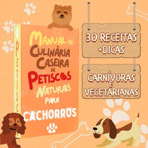 Imagem do curso Manual de Culinária Caseira de Petiscos Naturais Para Cachorros