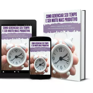 Imagem de capa para o Ebook Gestão do Tempo