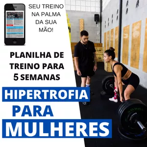 Imagem de capa para o Ebook PLANILHA DE TREINO EM CASA PARA DE GANHO DE MASSA MUSCULAR 