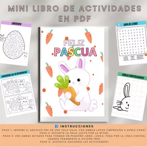 Imagen de portada para Ebook Mini libro de actividades