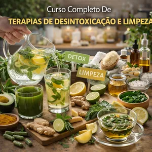 Curso Completo De Terapias De Desintoxicação E Limpeza