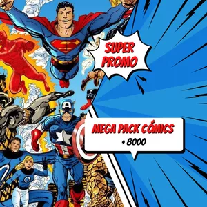 Imagen de portada para Ebook 𝗠𝗘𝗚𝗔 𝗣𝗔𝗖𝗞 𝗖𝗢𝗠𝗜𝗖𝗦 𝗗𝗜𝗚𝗜𝗧𝗔𝗟𝗘𝗦 💭