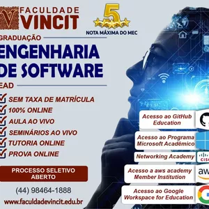 Imagem de Voucher de matrícula - Engenharia de Software criado por VINCIT na hotmart