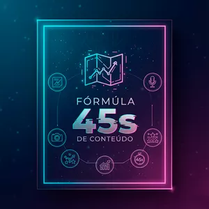 Imagem de capa para o Ebook Fórmula 45s de Conteúdo