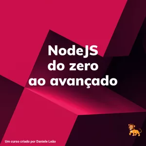 Imagem de capa para o Curso online ## NodeJS do zero ao avançado