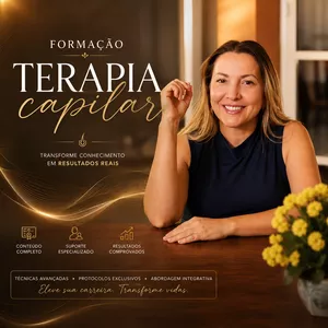 Imagem do curso Formação Profissional em Terapia Capilar: Especialização para o Mercado da Beleza