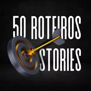 Imagem de capa para o Ebook Desafio 50D - 50 Roteiros de Stories 
