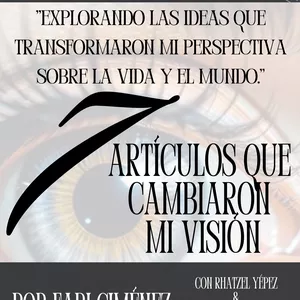Imagen de portada para Ebook 7 Artíulos que cambiaron mi visión.