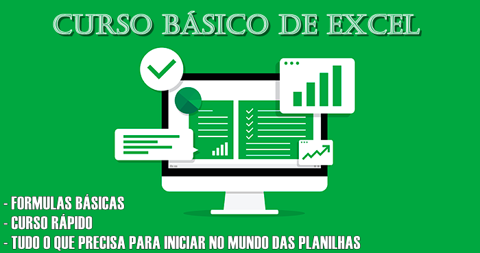 Imagem do curso CURSO BÁSICO DE EXCEL - APRENDA DE VERDADE AGORA