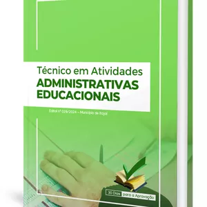 Imagem de capa para o Ebook Curso Preparatório para Concurso Público - Técnico em Atividades Administrativas Educacionais