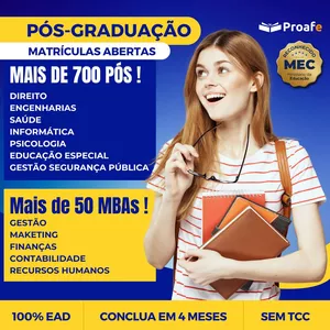 Imagem de capa para o Curso online Pós-Graduações