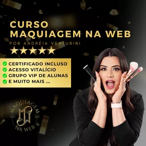 Imagem do curso Curso Maquiagem na Web 1.0 - Automaquiagem