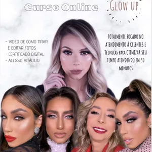 Imagem de capa para o Curso online Curso Online Glow UP Clientes 
