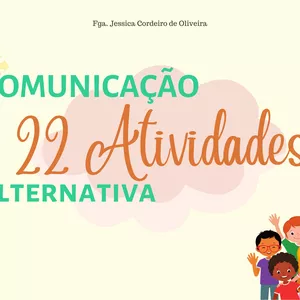 Imagem de capa para o Ebook ATIVIDADES COM CAA