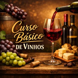 Imagem do curso CURSO BÁSICO - DA UVA AO VINHO