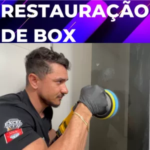 Imagem de capa para o Curso online Treinamento Restauração de Box de Banheiro