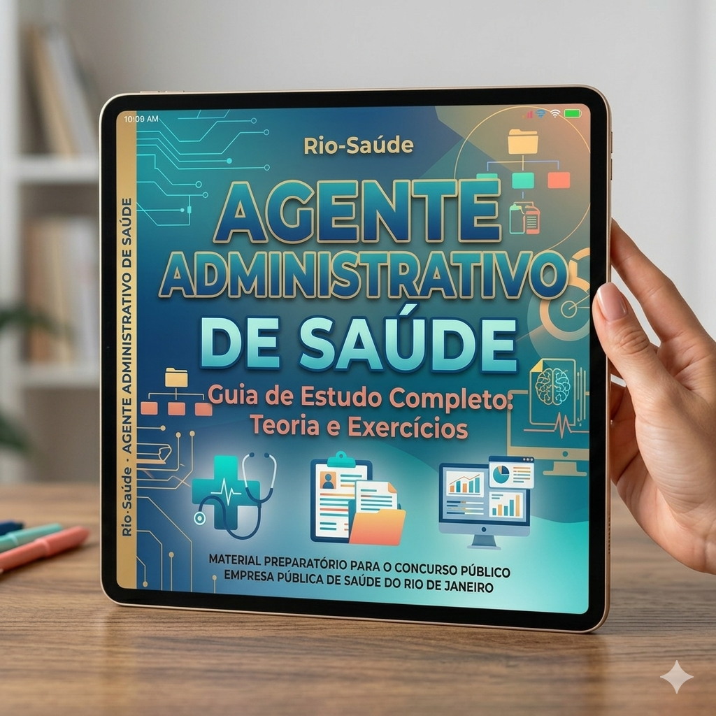 Imagem do curso Apostila - Rio Saúde: Agente Administrativo de Saúde