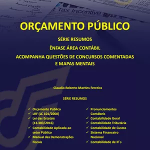 Imagem de capa para o Ebook Orçamento Público - Série Resumos