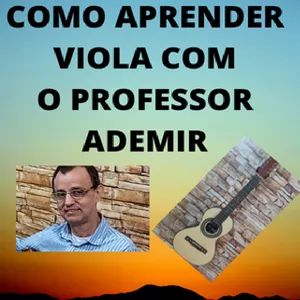 Imagem principal do produto COMO APRENDER VIOLA COM O PROFESSOR ADEMIR