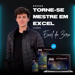 Imagem de capa para o Ebook Livro do Curso Excel do Zero - Aprenda tudo sobre Microsoft Excel!