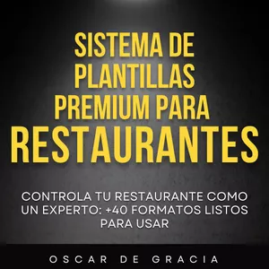 Imagen de portada para Curso online Organiza, profesionaliza y escala tu restaurante con este sistema de plantillas y manuales premium 