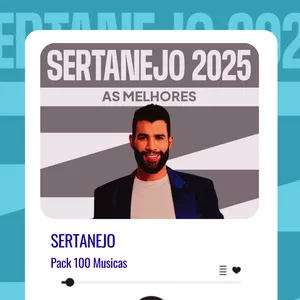Imagem de capa para o Ebook Sertanejo 2025