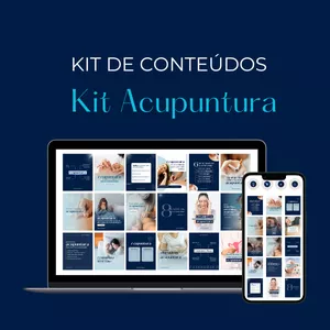 Imagem de capa para o Curso online Acupuntura - Kit de conteúdos
