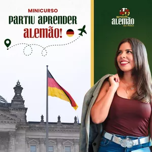 Imagem de Minicurso: "Partiu! Aprender Alemão." criado por Melanie Da Silva na hotmart