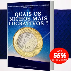 Imagem de capa para o Ebook QUAIS OS NICHOS MAIS LUCRATIVOS?