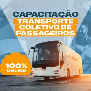 Imagem de capa para o Curso online 🚍 Curso Transporte de Passageiros – Capacitação 100% Online com Certificado Reconhecido