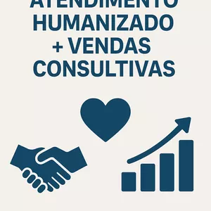 Imagem de Curso em Apostilas: Atendimento Humanizado + Vendas Consultivas criado por Mirela na hotmart