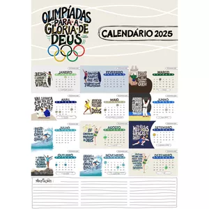 Imagem de capa para o Curso online Calendário Olimpíadas (parede)