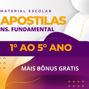 Imagem do curso  APOSTILAS ENSINO FUNDAMENTAL  1° AO 5° ANO