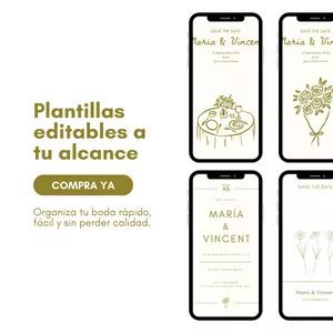 Imagen de portada para Ebook Plantillas Invitación Boda