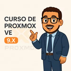 Imagem do curso Proxmox VE - Criando minhas primeiras VMs Update 9.X