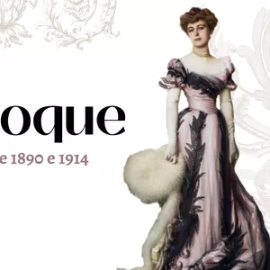 Imagem de capa para o Curso online Belle Époque: A Era de Ouro da Moda Feminina