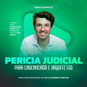 Imagem de capa para o Curso online Perícia Judicial na Prática – Curso Exclusivo para Engenheiros e Arquitetos
