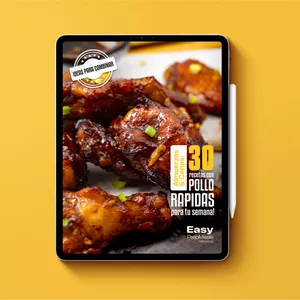 Imagen de portada para Ebook 30 Recetas con pollo rápidas para tu semana 