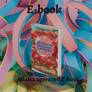 Imagem de capa para o Ebook Melhores Receitas Caseira 