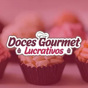 Imagem de capa para o Ebook Doces Gourmet Lucrativos