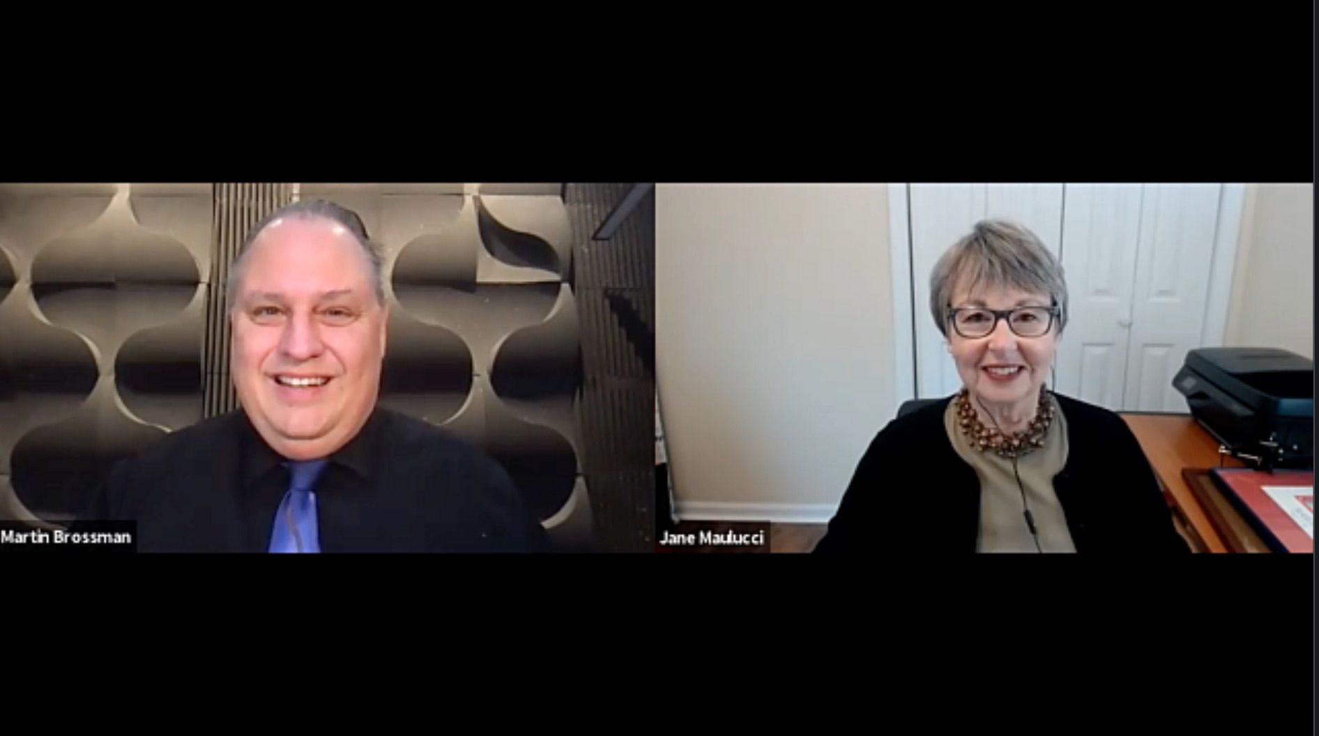 Martin Brossman & Jane Maulucci