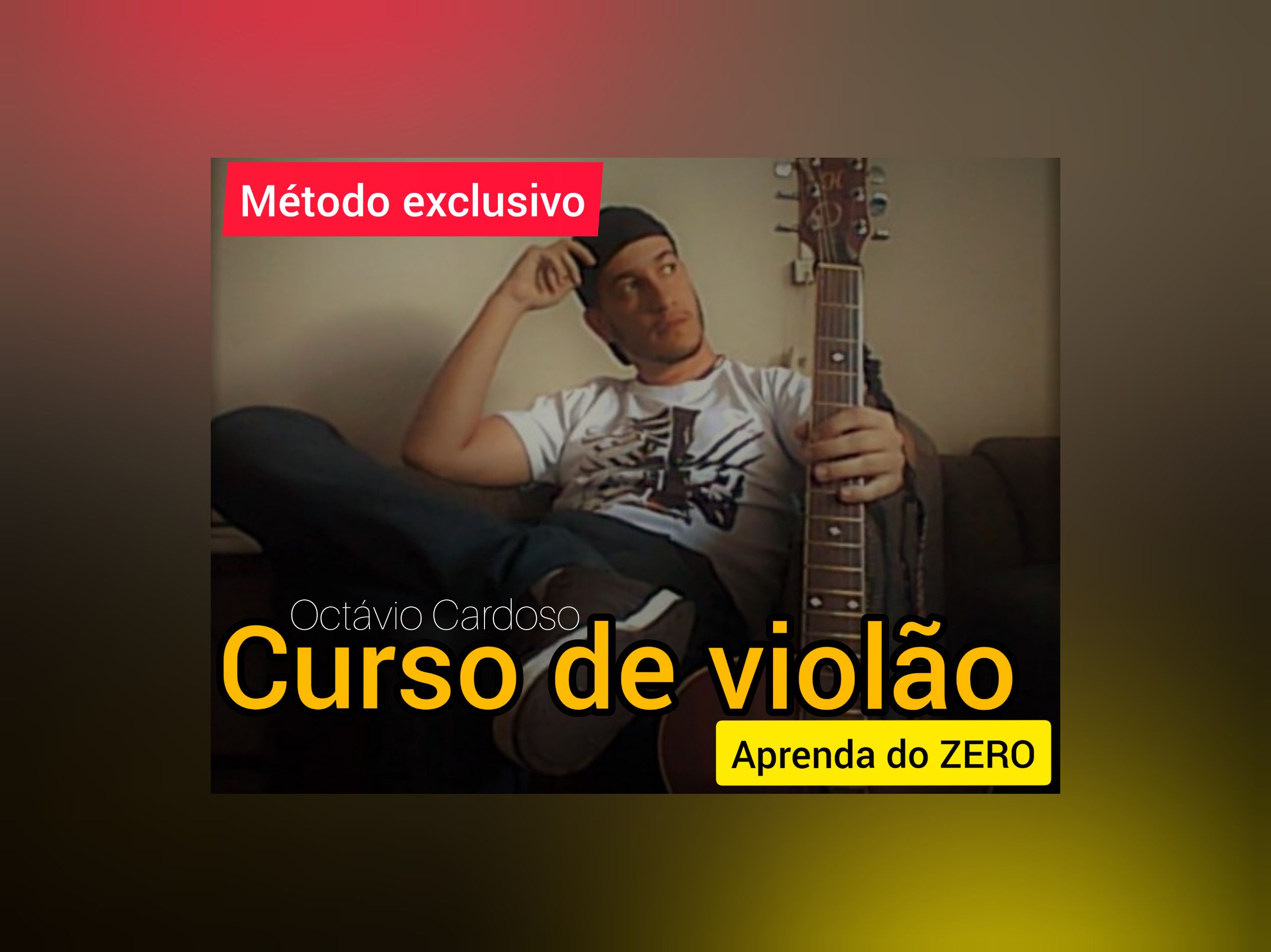 Imagem de Curso básico de violão  criado por OCTAVIO AUGUSTO CARDOSO na hotmart