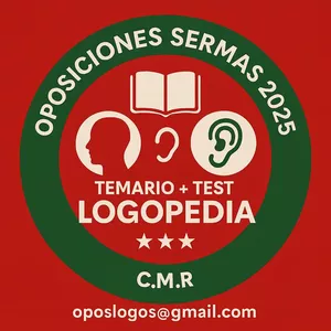 Imagen de portada para Ebook Oposiciones SERMAS: Material Integral para Logopedas (Temario + Test)