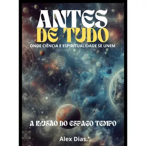 Imagem de capa para o Ebook ANTES DE TUDO a ilusão do espaço tempo 