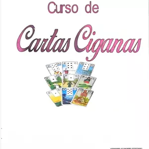 Imagem de capa para o Ebook Cartas Ciganas completo