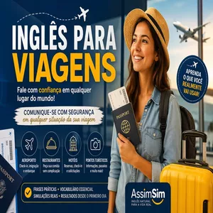 Imagem do curso Travel English – Inglês para Viagens 