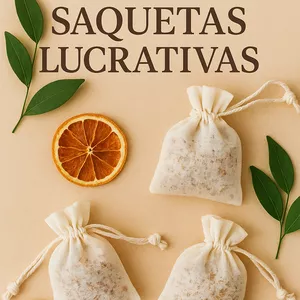 Imagem de capa para o Ebook Curso de Saquetas Relaxantes Lucrativas