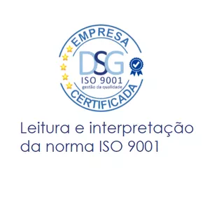 Imagem do curso Leitura e interpretação da norma ABNT NBR ISO 9001:2015